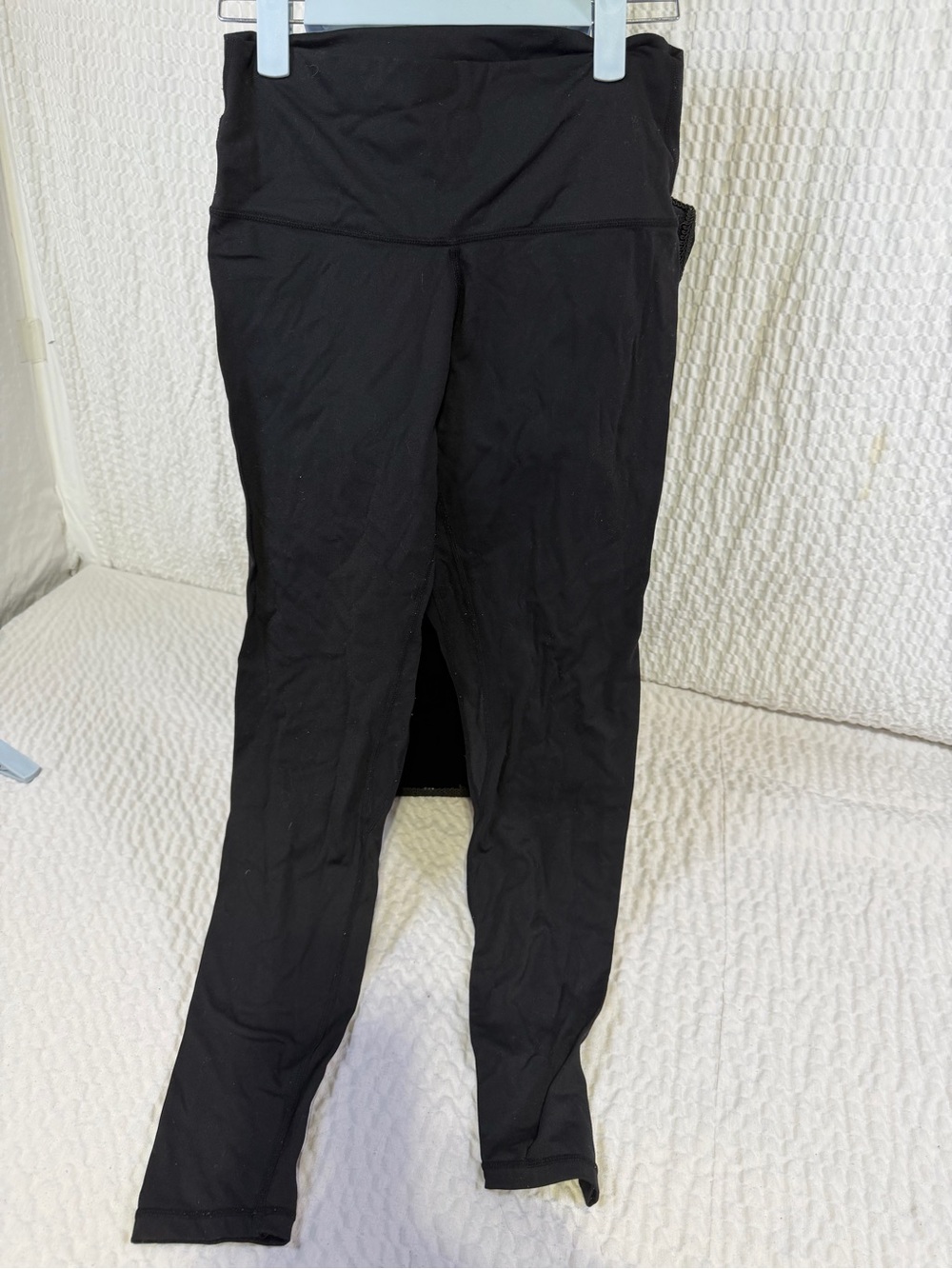 Black High-Waist Active Leggings colorfulkoala